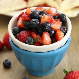 Strawberry Blueberry Salsa