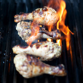 Grilled Lemon Honey Garlic Chicken