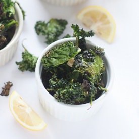 Garlic & Lemon Kale Chips