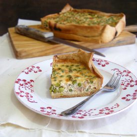 Tuna Pie with Peas