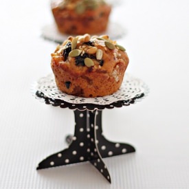 Mini Fruit Cakes with Bread flour