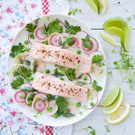 Poached Salmon