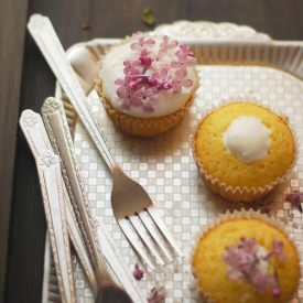Lilac Cupcakes