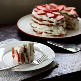 Strawberry Icebox Cake