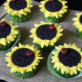 Sunflower Cupcakes