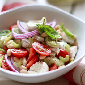 No-Cook Mediterranean Chicken Salad