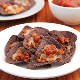 Red White + Blue Nachos