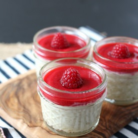 Raspberry Vanilla Rice Pudding