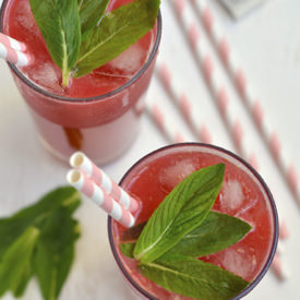 Raspberry Lime Iced Tea