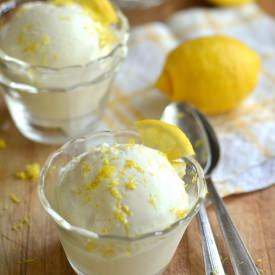 Fresh Lemon Ice Cream