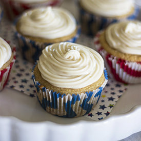 Lemon Cupcakes & Cream Cheese Icing