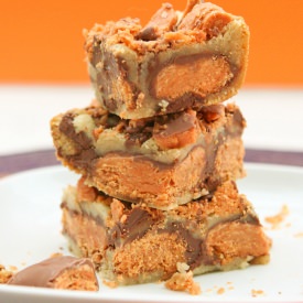 Butterfinger Cookie Bars