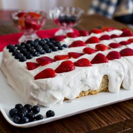 Flag Cake