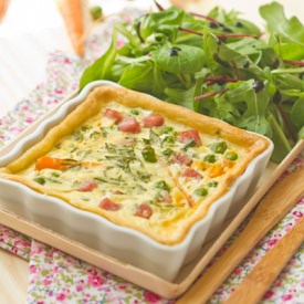 Small Vegetable Quiche