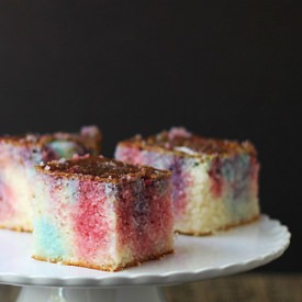 Tie-Dyed Cake