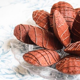 Dark Chocolate Madeleines