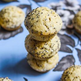 Lemon Lime and Poppy Seed Muffins