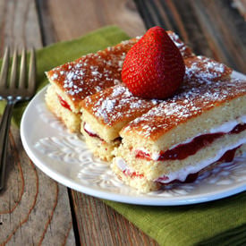 Layered Jam Cakes