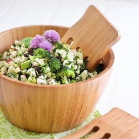 Crunchy Kohlrabi Salad