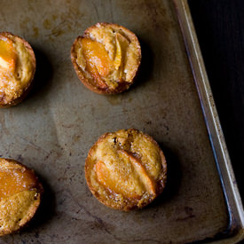 Peach Buttermilk Mini Cakes