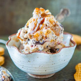 Caramel Nutter Butter Ice Cream