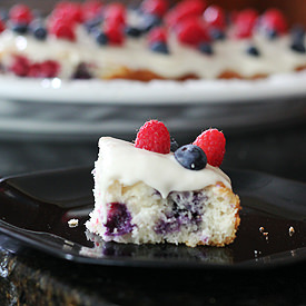 Berry Yogurt Cake