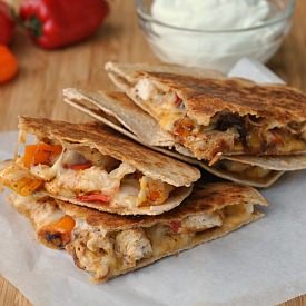 Fajita Chicken & Veggie Quesadilla