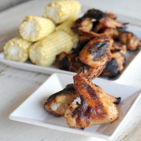 Grilled Crispy Beer Wings