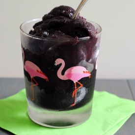 Mulberry-Ginger Sorbet