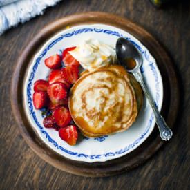 Lemon and Poppyseed Pancakes