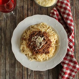 Mincemeat Spaghetti