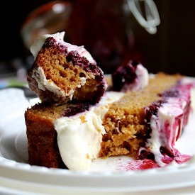 Brown Sugar Blueberry Shortcake