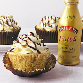 Bailey’s Irish Cream Cupcakes!