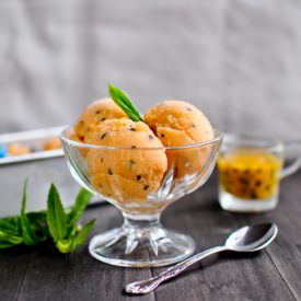 Passionfruit & Orange Sorbet