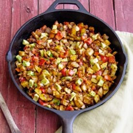Avocado & Chorizo Breakfast Hash