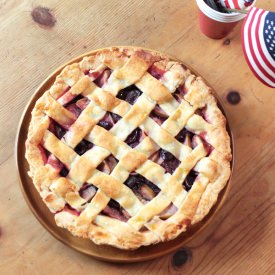 Apple Cherry 4th of July Pie!
