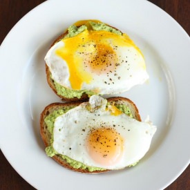 Smashed Peas and Eggs