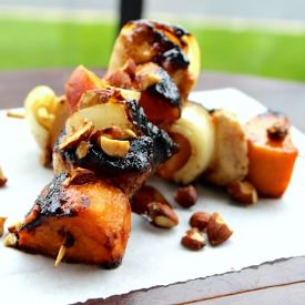 Sweet BBQ Chicken Kabobs