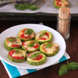 Zucchini Pizza Bites