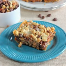 7 Layer Snicker Bars