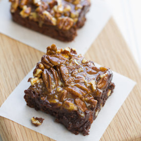 Caramel Pecan Brownies