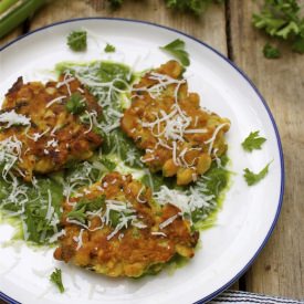 Chickpea Cumin Fritters Gluten Free