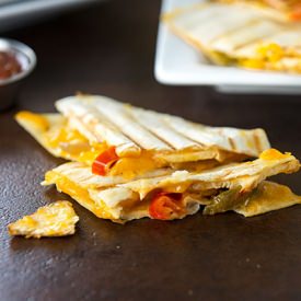 Chicken Fajita Quesadillas