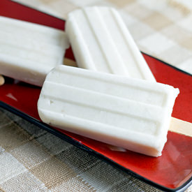 Coconut Banana Popsicles
