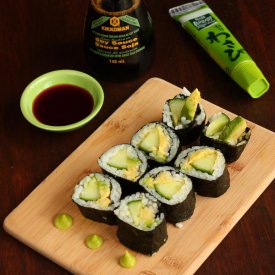 Cucumber Avocado Sushi