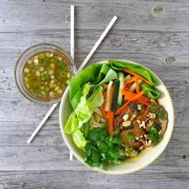 Vietnamese Pork and Vermicelli Bowl