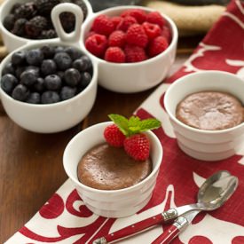 Warm Chocolate Cheesecake