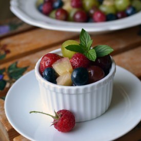 Pina Colada Fruit Salad