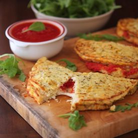 Cauliflower Crust Calzone