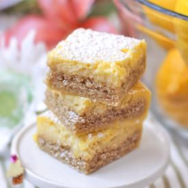 Healthy Lemon Squares